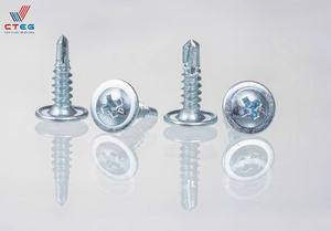 Tornillo Autorroscante de Cabeza de Puente Industrial M5x20, Zincado, para Conexión de Estructuras Metálicas - Product Image 2