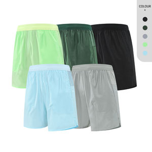 Pantalones Cortos Casuales de Lona de Poliéster/Algodón para Hombre, con Logotipo Personalizado, Cierre con Cordón, Cintura Media, Largos hasta la Rodilla, Ecológicos y Transpirables - Product Image 2