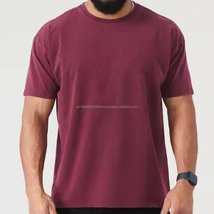 Camiseta Blanca para Hombre, Estilo Urbano, 100% Algodón, 250GSM, con Estampado Personalizado OEM, Transferencia Térmica, Impresión DTG, Lavado Ácido Vintage - Product Image 1