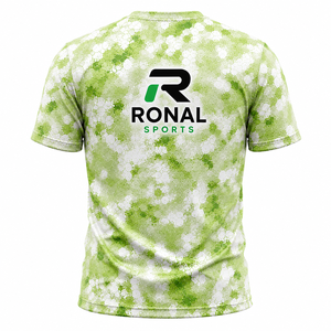 เสื้อยืดคอตตอนแขนสั้นทรงโอเวอร์ไซส์แบบดรอปโชว์เดอร์ ผ้าฟอกสีแบบแอซิดวอช น้ำหนัก 230 กรัม รับสกรีนโลโก้ตามแบบ - Product Image 2
