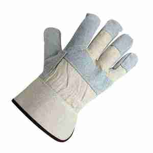 Guantes de Seguridad de Cuero Vacuno Genuino de Pakistán, Resistentes al Corte, al Calor y Antiestáticos, con Puño Ajustable y Texturizado - Product Image 5