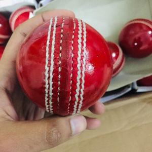 Premium Hand Stitched Leather Cricket <b>Ball</b> Tournament Match <b>Training</b> <b>Ball</b> Custom Logo Manufacturer - Product Image 4