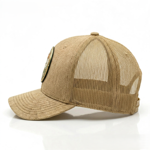 Gorras Trucker de Golf de Marca Privada, 6 Paneles, Bordado 3D, Malla Premium, OEM ODM, Logotipo Personalizado, MOQ Bajo, Color Dorado - Product Image 2