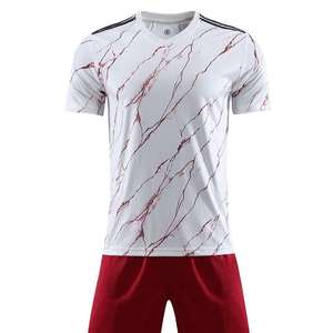 Custom Soccer Match Jersey Set for Adult Clubs and Teams – 100% Polyester Football Uniform - Product Image 1
