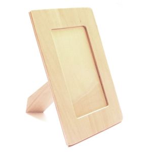Handmade Handcrafted Eco-Friendly Wooden Photo <b>Frame</b> with Full Color Vertical <b>Wall</b> Mount - Product Image 5