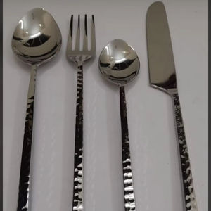 Luxury Traditional Commercial Stainless Steel Flatware Set Silver with Mirror Polish Sustainable Parties Reasonable Price - Product Image 1