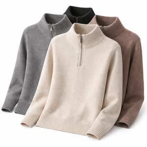 Suéteres Casuales de Punto Ecológicos para Mujer con Bordado, Pedido al por Mayor, Servicio OEM, Venta Directa de Fábrica - Product Image 3