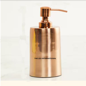 Bathroom Square Bamboo Manual Liquid Soap <b>Dispenser</b> Hand Pump Sanitizer <b>Dispenser</b> <b>Bottle</b> Natural Color - Product Image 5