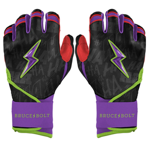 Guantes de Bateo BRUCE BOLT Serie Original con Puño Largo, Múltiples Colores, Tallas para Adultos y Jóvenes, 100% Calidad - Product Image 1
