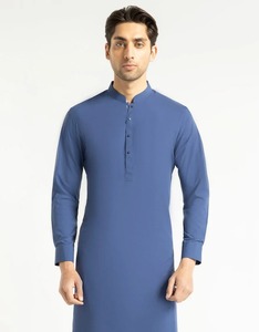 Elegante Shalwar Kameez Tradicional Indio de Algodón de Alta Calidad para Hombre |   Ropa para Fiestas y Eventos de Boda Sin Arrugas - Product Image 2
