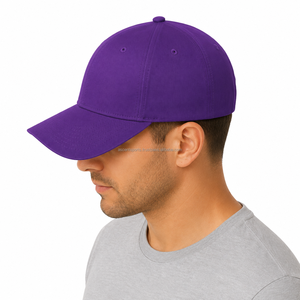 Gorra de Béisbol Deportiva Personalizada para Hombre, de Sarga, 6 Paneles, Poliéster y Algodón, Ligera, con Visera Curva y Cierre Trasero Ajustable para Actividades al Aire Libre - Product Image 6