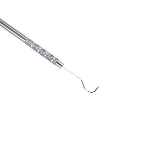 Implantes Dentales # 23 Single End Explorer # 6 Piezas de Acero Satinado con Mango Manual, Certificación CE Clase I, Garantía de 1 Año - Product Image 6