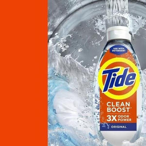 (Paquete de 4) Suavizante de Telas Tide Clean Boost, Elimina Olores - Product Image 1