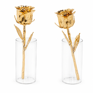 Luxury 24k Gold Rose Dipped Plated Flower Premium Valentines Anniversary Wedding Return Gifts Wholesale Price - Product Image 2