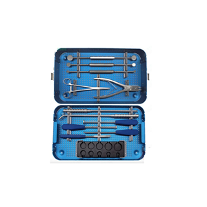 Juego de Instrumentos Quirúrgicos Veterinarios de Acero Inoxidable, Herramientas Ortopédicas para Columna Vertebral, Reutilizables, Certificación CE, SERGLAB INDUSTRIES SI-SS-057 - Product Image 1