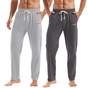 Pantalon de jogging sportif pour homme, respirant, décontracté, pour l'entraînement, la gym et le quotidien, en tissu doux - Product Image 1