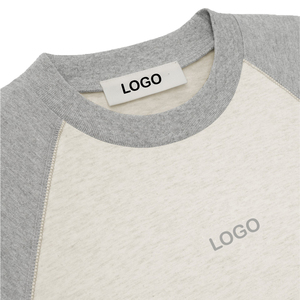 T-shirt en coton premium personnalisé pour femme, coupe classique, style baseball, jersey de coton, manches contrastantes, streetwear, OEM, haut décontracté et tendance - Product Image 4