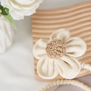 Rustic Style Jute Curtain <b>Tiebacks</b> – Handmade Natural Fiber Curtain Holders for Window Decoration - Product Image 5