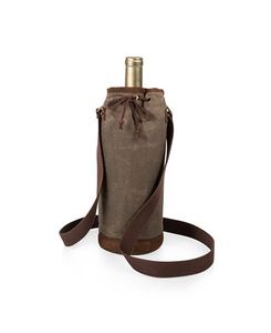 Sac de transport pour vin en toile personnalisé en usine, portable, résistant aux déchirures, avec bandoulière, léger 65g - Product Image 3