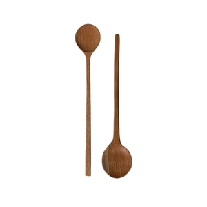 Fourchette en bois naturel écologique, jetable et réutilisable, ensemble de couverts en bois, vaisselle pour fête, pique-nique, restaurant, vente en gros - Product Image 3