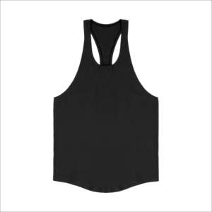 Camiseta Deportiva sin Mangas Personalizada para Hombre, de Secado Rápido y Transpirable para Entrenamiento, 100% Algodón, 180GSM, Camisetas de Gimnasio - Product Image 6