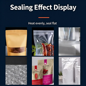 Scelleuse verticale commerciale à pédale de 3 mm de largeur 1000EU pour l'emballage et la préparation des sacs en magasin et en entrepôt - Product Image 6