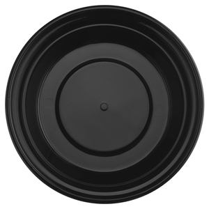 Round disposable <b>container</b> with lid, size 16 inches. - Product Image 1