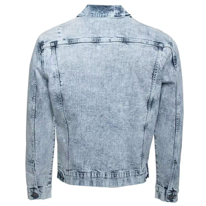 Latest Arrival High Street Men's <b>Denim</b> <b>Jacket</b> in Top Quality Breathable Top Stylish Warm <b>Denim</b> <b>Jackets</b> with <b>Custom</b> Logosize - Product Image 1