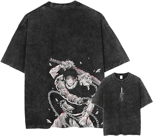 Camiseta con Estampado Gráfico Vintage Personalizado, Diseño con Frases Divertidas, Algodón, Estilo Casual Urbano, Talla Grande, Unisex, Venta al Por Mayor - Product Image 1