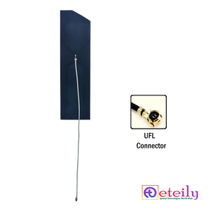 Antena Interna Flexible para PCB Eteily ET-5G14FPC-5L10CP51-U 5G 14dBI, Cable de 1.13mm (10cm), Conector UFL, Montaje Adhesivo, Hecho en India - Product Image 1