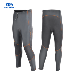 Pantalon long en polaire thermique à séchage rapide Aropec Aqua, taille haute, avec protection Supratex aux genoux et aux hanches, pour la plongée et le surf, OEM/ODM - Product Image 1