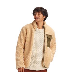 Chaquetas de lana de talla grande para hombre recién llegadas, ropa de invierno con cuello levantado personalizada a precios baratos al por mayor - Product Image 1