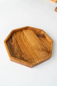 Présentoir à fruits en bois de manguier fait main et écologique pour restaurants modernes, événements de mariage et usage familial - Product Image 4