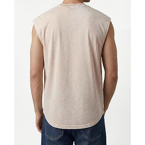 Camisetas sin mangas de estilo urbano para hombre, vintage, hipster, al por mayor, personalizadas, de alta calidad, de verano, retro - Product Image 2