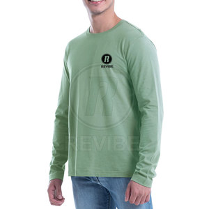 Camisa Casual de Lona con Sensación de Algodón, Manga Larga, Transpirable y Cómoda para Uso Diario - Product Image 3