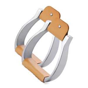 Estribos de Acero Inoxidable para Equitación, Antideslizantes, con Protección para Tobillos, Equipo de Seguridad Ecuestre - Product Image 5
