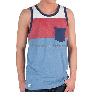 Custom Multi-Color Logo Stringer Tank Top <b>for</b> <b>Men</b> Casual Eco-Friendly Breathable 100% Cotton Bodybuilding Gym Wear OEM <b>Singlet</b> - Product Image 2