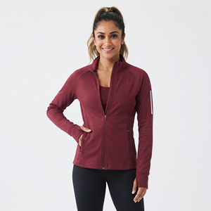 Custom Sports Training <b>Jacket</b> <b>Women</b> <b>Lightweight</b> Performance Track <b>Jackets</b> <b>Women's</b> Stand Collar Training Sports <b>Jacket</b> - Product Image 6