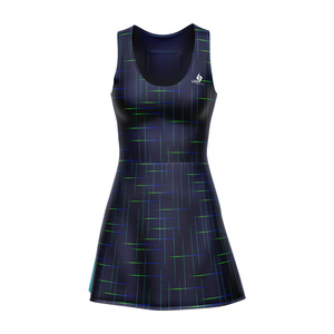 Robe de tennis sans manches pour femme, personnalisée, de haute qualité, avec logo d'équipe imprimé sur le devant, séchage rapide et évacuation de l'humidité - Product Image 5