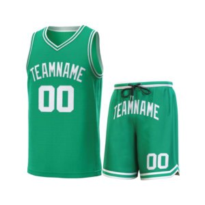 Ensemble Maillot et Short de Basketball Personnalisé OEM Imprimé – Polyester Respirant en Maille pour l'Été – Vente en Gros – Fabricant Marque Privée - Product Image 4