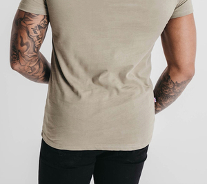OEM Wholesale Custom Splice 100% Cotton <b>T</b> <b>Shirt</b> for Men Blank Unisex <b>T</b> <b>Shirt</b> Plain Men's <b>T</b>-<b>shirts</b> Print Logo - Product Image 2