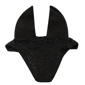 Voile anti-mouches pour chevaux, conception OEM, vente en gros, prix usine, bonnet en crochet silencieux pour les oreilles, équipement équin - Product Image 6