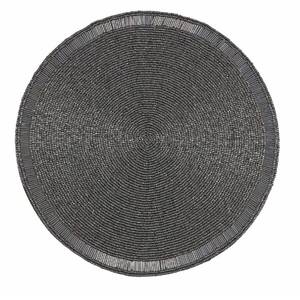 Latest Design Modern Handmade Round Glass Beaded Round <b>Table</b> Mat Glass Beaded Place Mat for Wedding Party Home Accent - Product Image 1