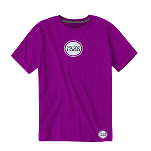 FORGO SPORTS <b>Men's</b> Custom Logo Poly Cotton Short Sleeve Loose Fit 180g Ultra Soft Performance T-<b>Shirt</b> Blank Wholesale Custom - Product Image 4