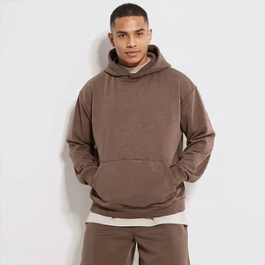 Ensemble de survêtement pour homme, sweat-shirt et pantalon de jogging de qualité supérieure, coupe décontractée, tissu doux, poche kangourou, taille ajustable - Product Image 1