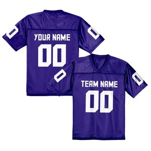 เสื้อฟุตบอลผู้ชายแบบสั่งทำพิเศษ ชื่อทีมอเมริกันฟุตบอล คอกลม แขนกุด พิมพ์ลายแบบซับลิเมชั่น แห้งเร็ว - Product Image 2