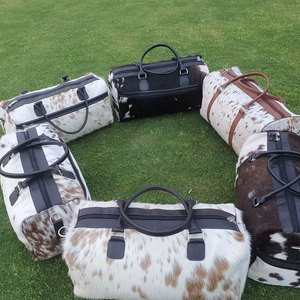 กระเป๋าเดินทางหนังวัวแท้สไตล์วินเทจ รุ่น LHTB-0040 สำหรับเดินทางช่วงสุดสัปดาห์ หรือถือขึ้นเครื่อง ดีไซน์ทันสมัย คุณภาพพรีเมียม - Product Image 5