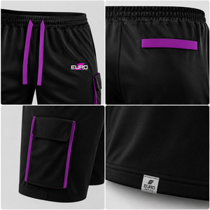 Shorts décontractés pour hommes en toile avec cordon de serrage, sublimation, tissu respirant, coutures durables et design longue durée pour un usage quotidien - Product Image 5