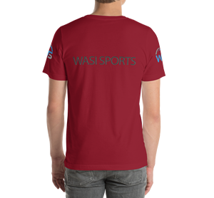 Camiseta Unisex con Logotipo Personalizado, Algodón/Poliéster, Transpirable, Ecológica, de Secado Rápido, Manga Corta, Cuello Redondo, WASI - Product Image 3
