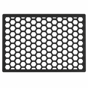 Tapis creux en caoutchouc moderne abstrait antidérapant, lavable, facile à nettoyer, qualité export, fabriqué à la machine, accessoires de revêtement de sol 40x60cm - Product Image 1